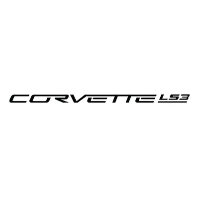 C6 Corvette LS3 Fuel Rail Letters