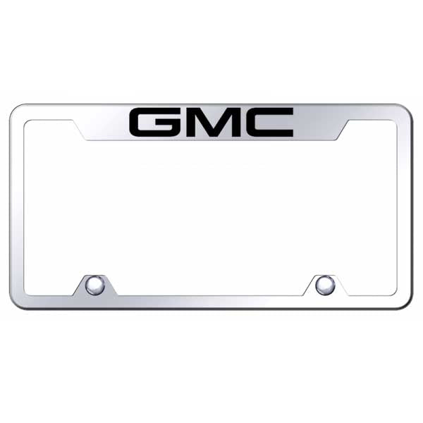 GMC Steel Truck Cut-Out Frame - Laser Etched Mirrored
