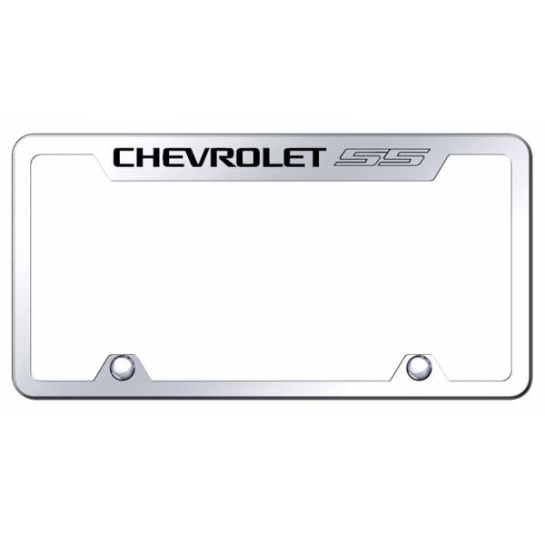 Chevrolet SS Steel Truck Cut-Out Frame - Etched Mirrored