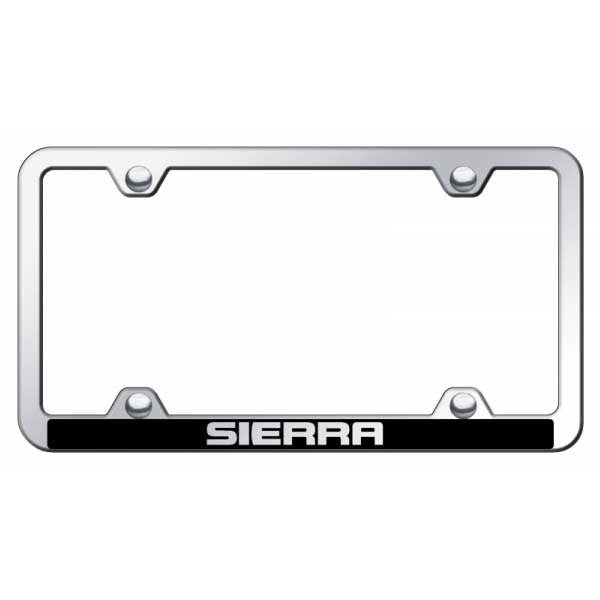 Black Sierra Wide Body ABS Frame - Laser Etched Mirrored