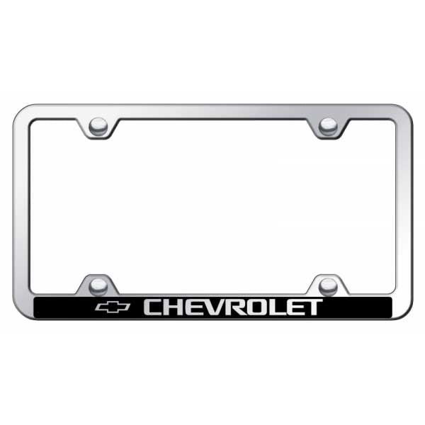 Chevrolet Wide Body ABS Frame - Laser Etched Mirrored