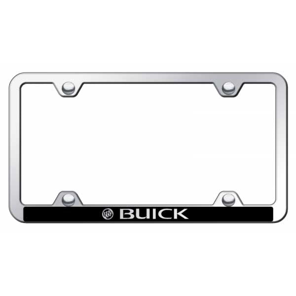 Buick Wide Body ABS Frame - Laser Etched Mirrored
