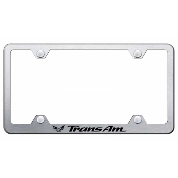 Trans Am Steel Wide Body Frame - Laser Etched Brushed