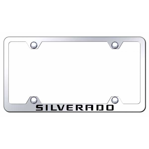 Silverado Steel Wide Body Frame - Laser Etched Mirrored