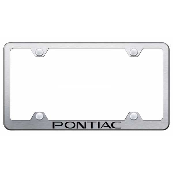 Pontiac Steel Wide Body Frame - Laser Etched Brushed