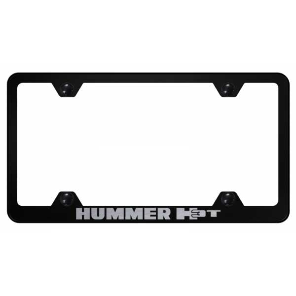 Hummer H3T Steel Wide Body Frame - Laser Etched Black