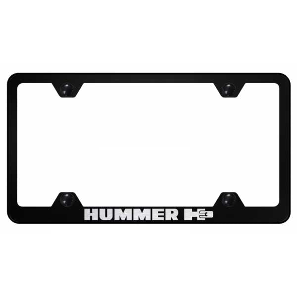 Hummer H3 Steel Wide Body Frame - Laser Etched Black