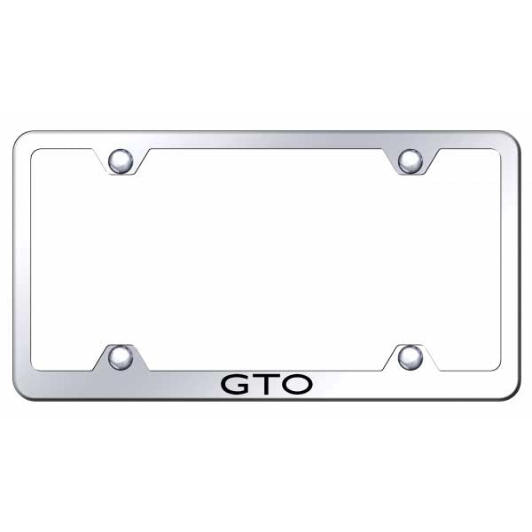 GTO Steel Wide Body Frame - Laser Etched Mirrored