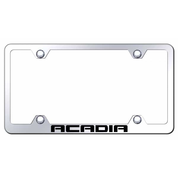 Acadia Steel Wide Body Frame - Laser Etched Mirrored