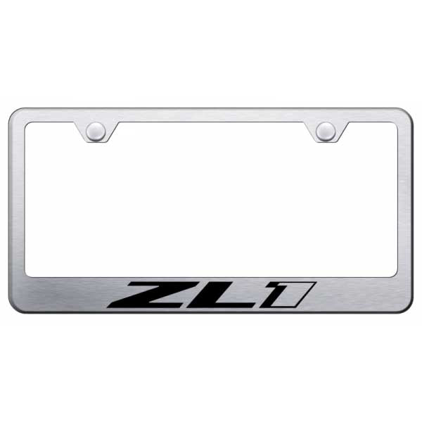 ZL1 Stainless Steel Frame - Laser Etched Brushed