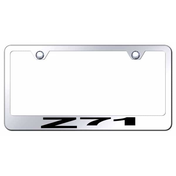 Z71 Stainless Steel Frame - Laser Etched Mirrored