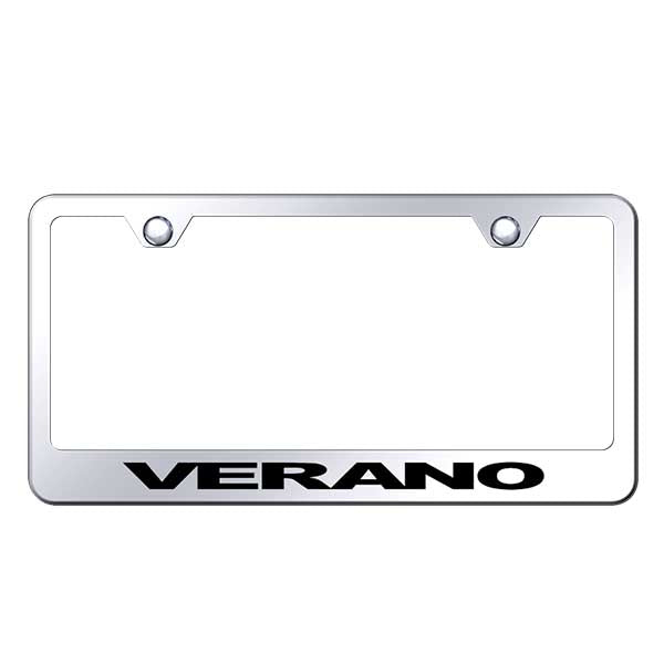 Verano Stainless Steel Frame - Laser Etched Mirrored