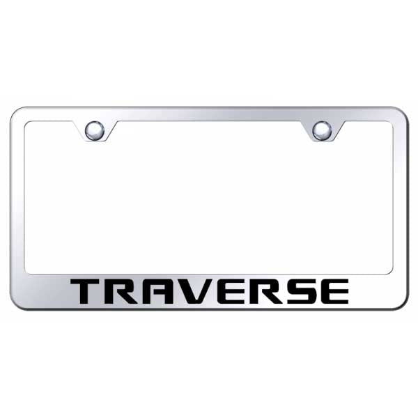 Traverse Stainless Steel Frame - Laser Etched Mirrored