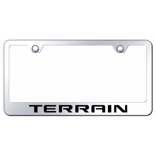 Terrain Stainless Steel Frame - Laser Etched Mirrored