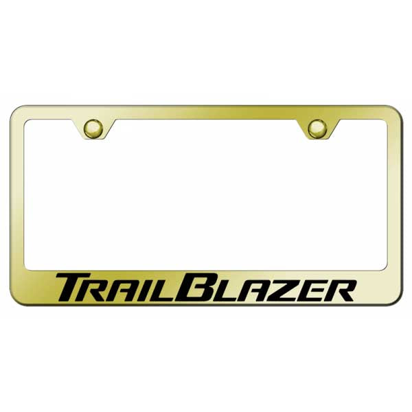 Trailblazer Stainless Steel Frame - Laser Etched Gold
