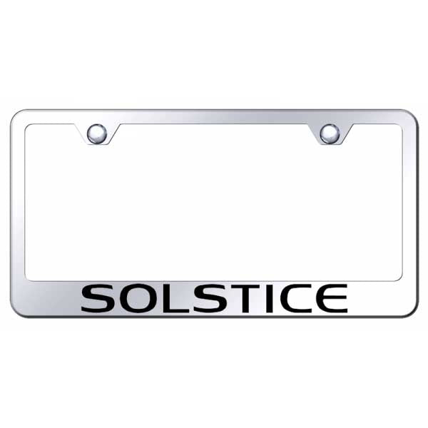 Solstice Stainless Steel Frame - Laser Etched Mirrored