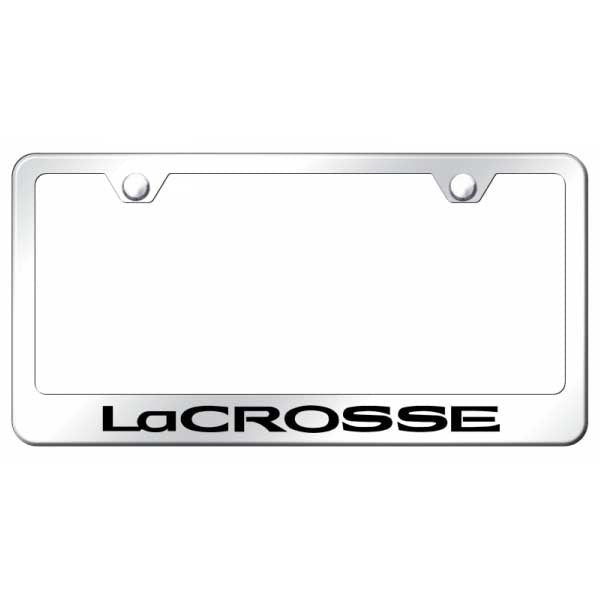 LaCrosse Stainless Steel Frame - Laser Etched Mirrored