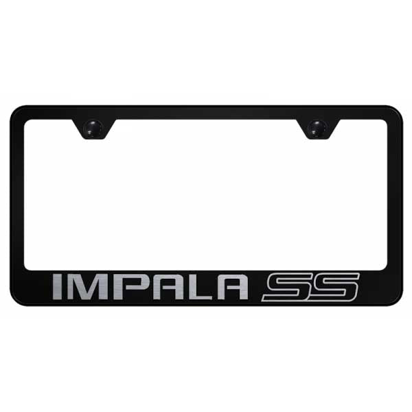 Gray Impalla SS Stainless Steel Frame - Laser Etched Black