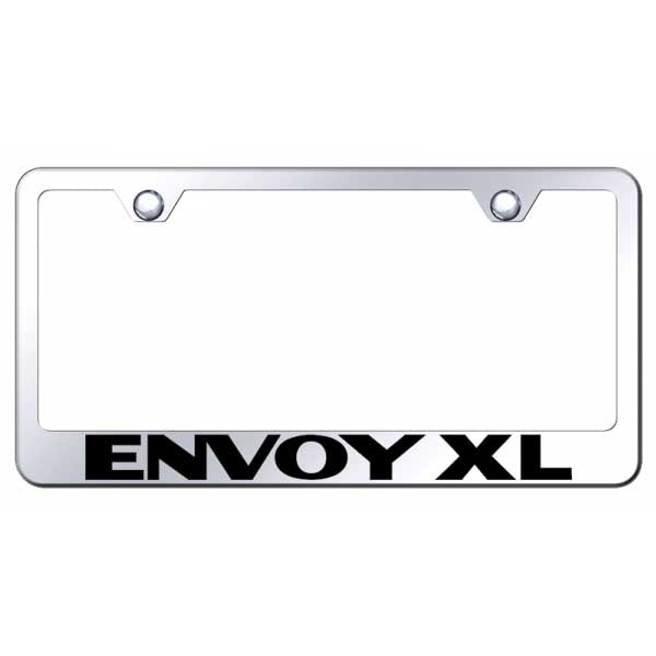 Black Envoy XL Stainless Steel Frame - Laser Etched Mirrored