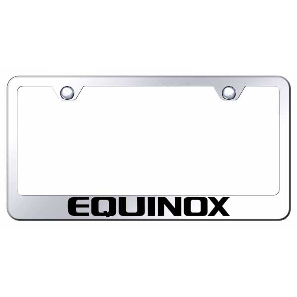 Light Gray Equinox Stainless Steel Frame - Laser Etched Mirrored