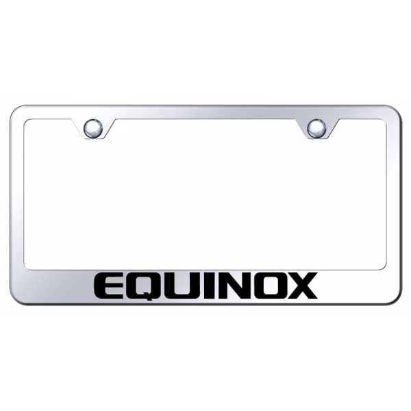 Equinox Stainless Steel Frame - Laser Etched Mirrored
