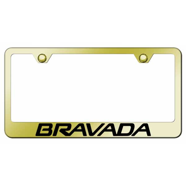 Bravada Stainless Steel Frame - Laser Etched Gold