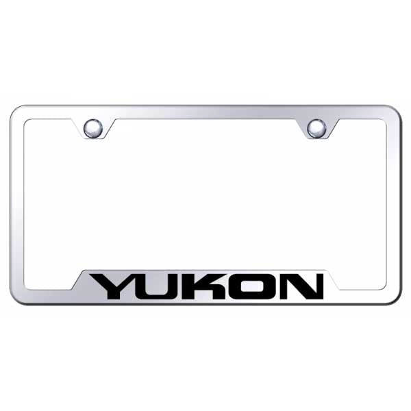 Yukon Cut-Out Frame - Laser Etched Mirrored