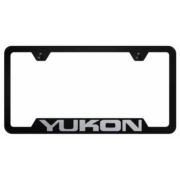 Yukon Cut-Out Frame - Laser Etched Black