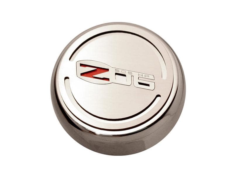 Antique White 2006-2013 Z06 Corvette - Executive Series Fluid Cap Covers Z06 Inlay 6Pc - Manual Transmission