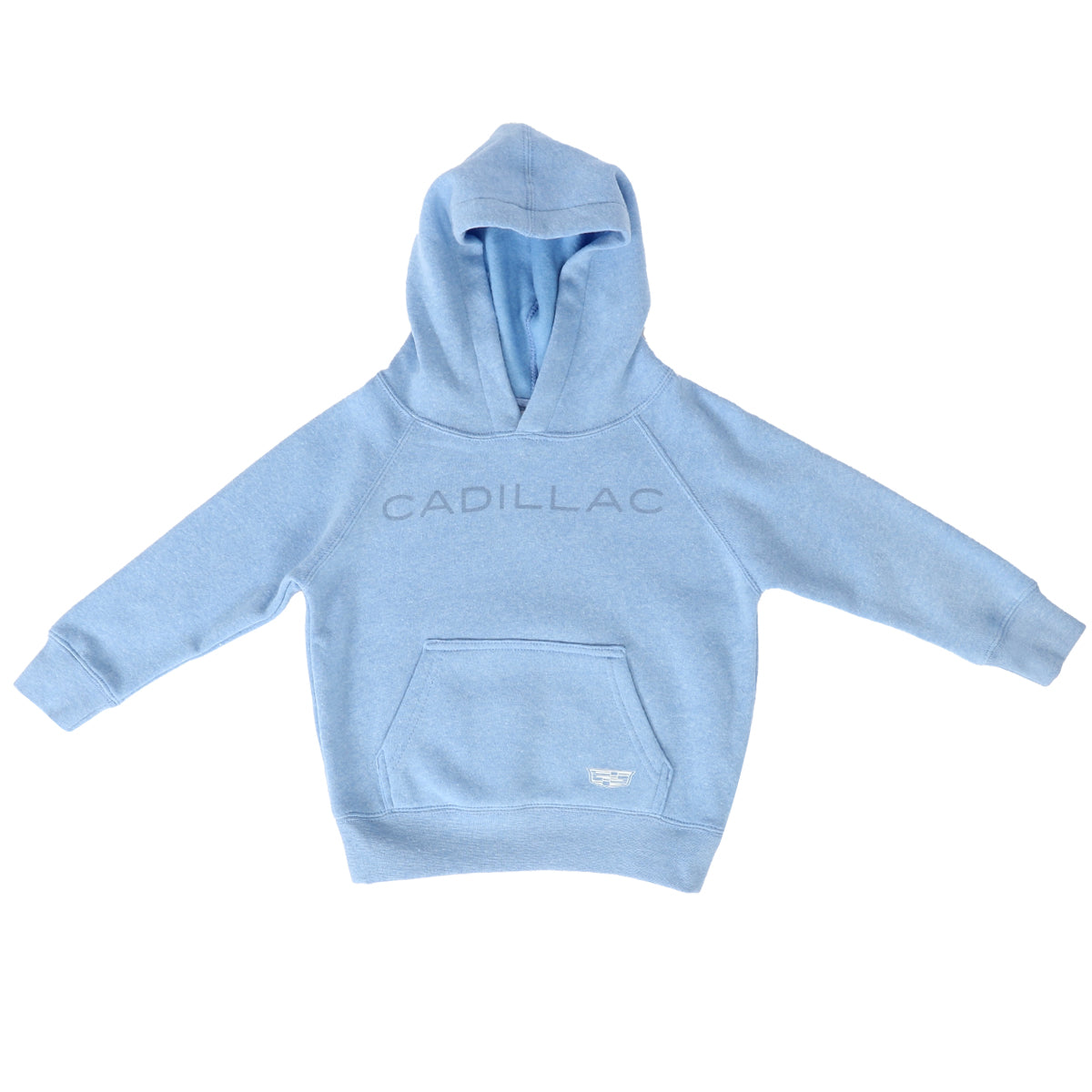 Light Steel Blue Cadillac Toddler Hoodie - Pacific Blue