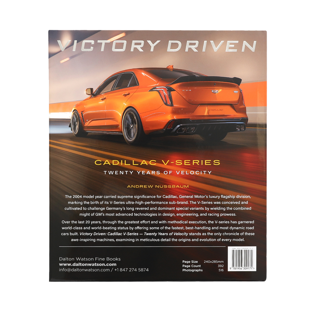 Cadillac Racing Victory Driven Book