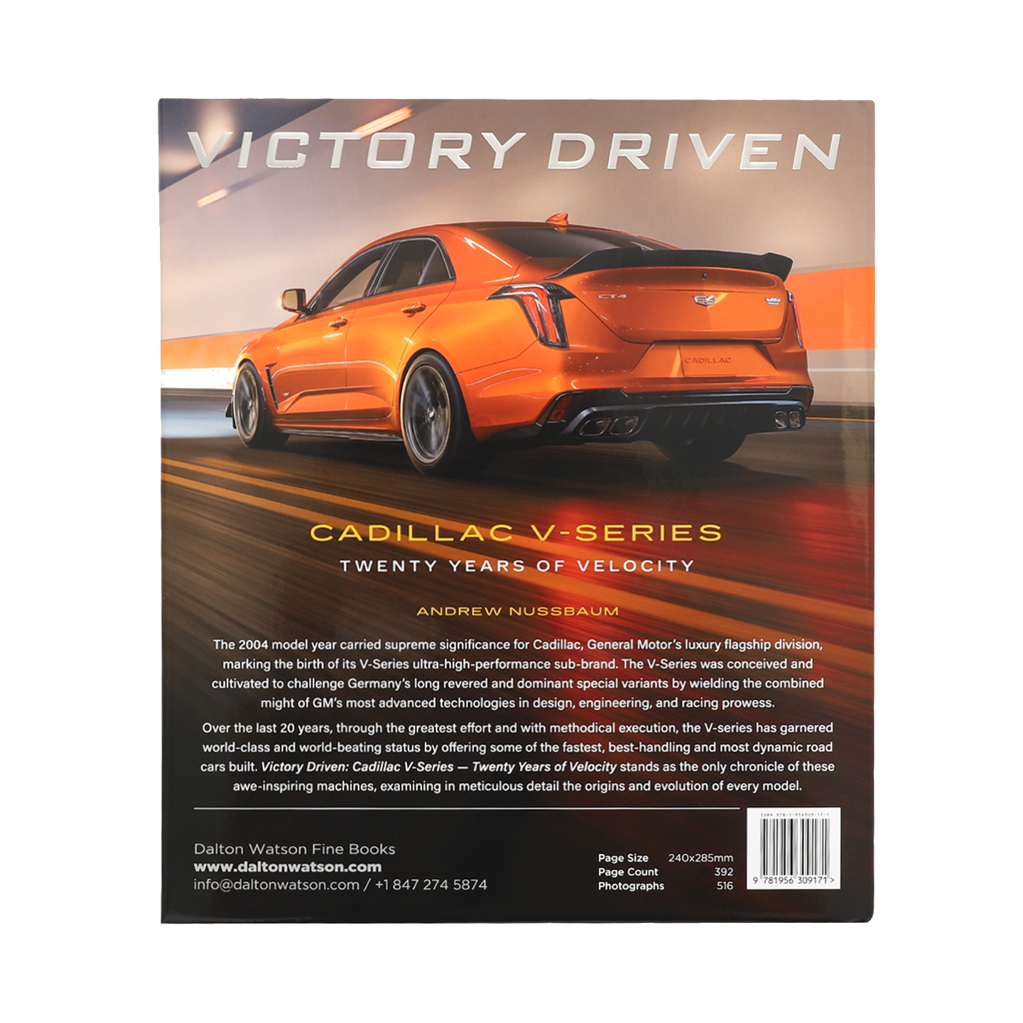 Cadillac Racing Victory Driven Book