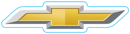 Chevrolet Bowtie Permanent Die-Cut Sticker