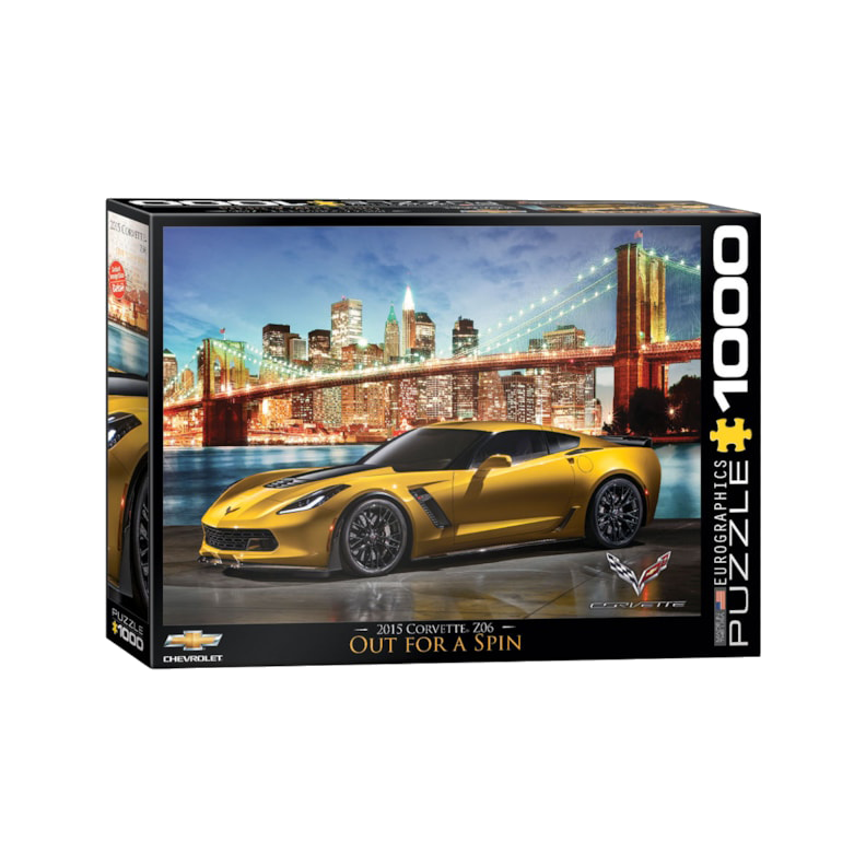 Corvette Z06 Out for a Spin 1000 Piece Puzzle