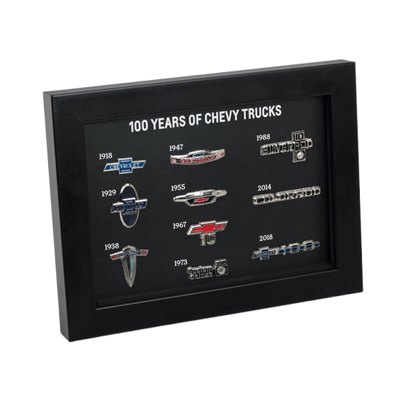 100 Years of Chevy Trucks Pin Set