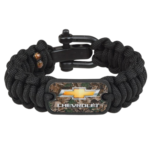 Chevrolet Realtree Bowtie Survival Bracelet
