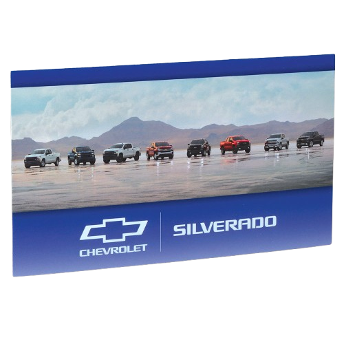 Chevrolet Silverado Truck Line Up Magnet