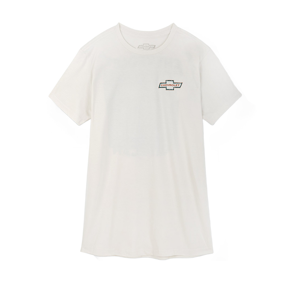 Grand T-shirt Homme Rouge Vintage Chevrolet, Look Rétro, Taille L