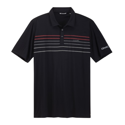 GMC Men's Stripe Polo