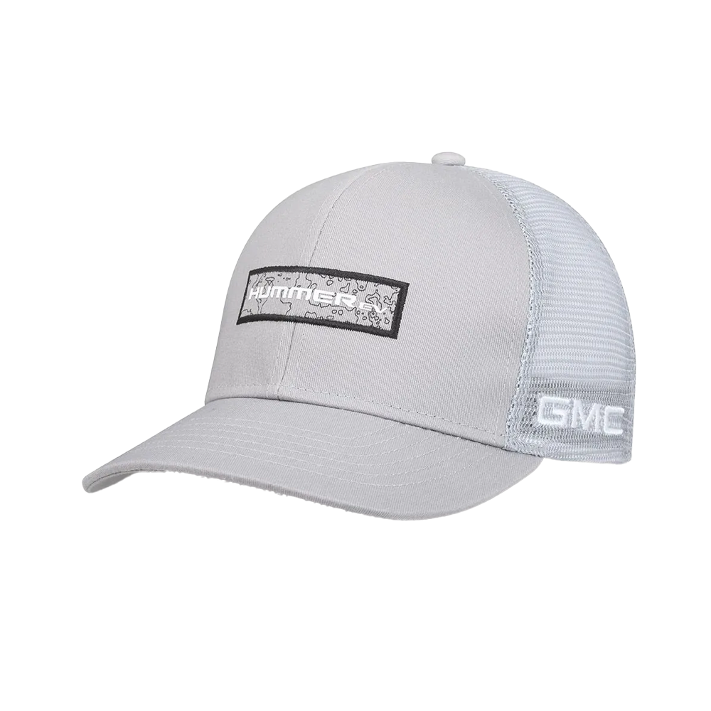 Light Gray HUMMER EV Lunar Patch Cap