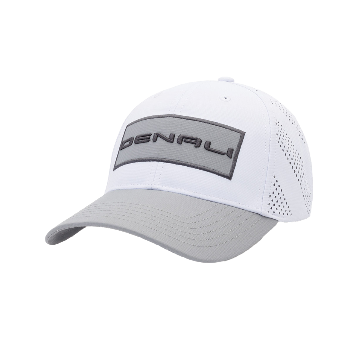 Light Gray Denali Perforated Nylon Cap