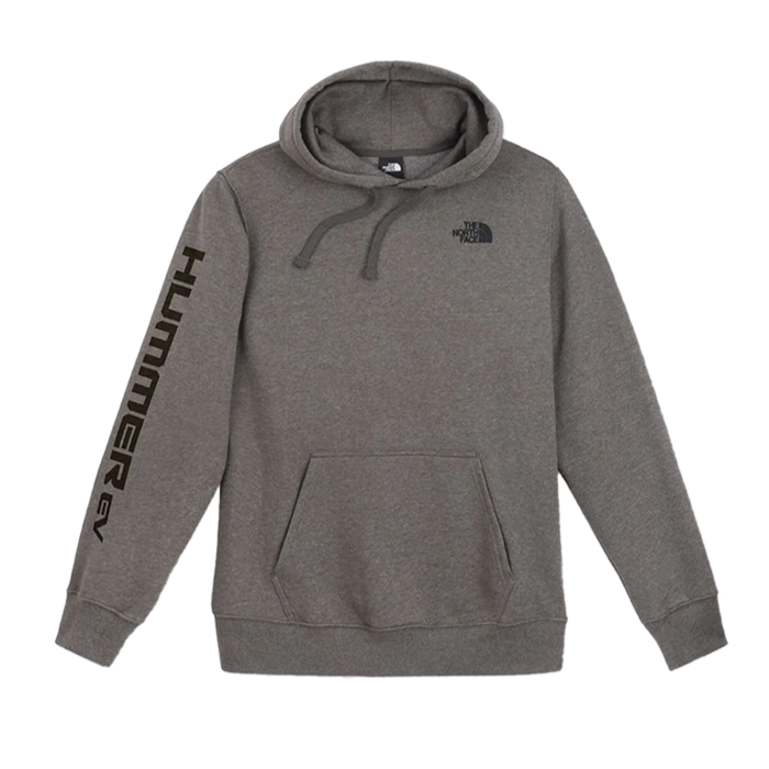HUMMER EV The North Face® Sleeve Hoodie S Grey