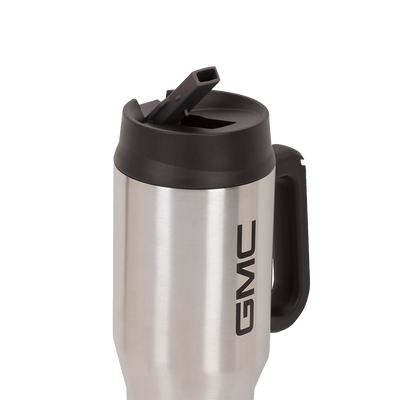 GMC Tumbler with Handle and Pop-Up Straw