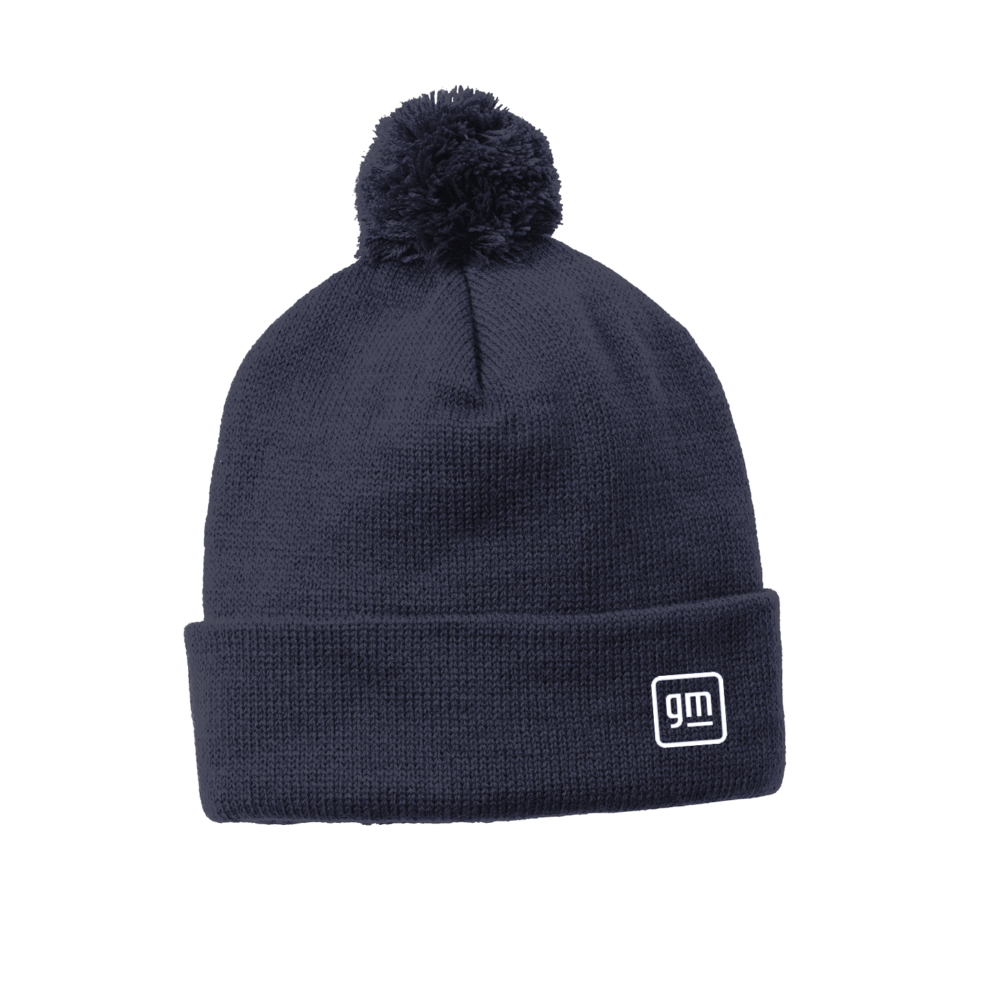 Dark Slate Gray General Motors Pom Beanie