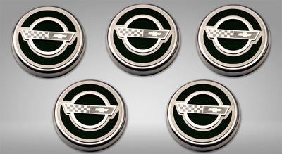 1984-1996 C4 Corvette - C4 Style Fluid Cap Cover Sets 5Pc - Automatic Transmission