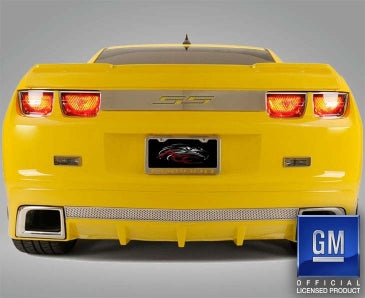 2010-2013 Camaro - SS Trunk Lid Plate - Polished