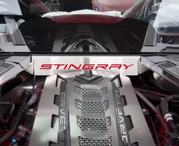 2020-2024 C8 Corvette Lower Rear Window Accent 'STINGRAY' Style