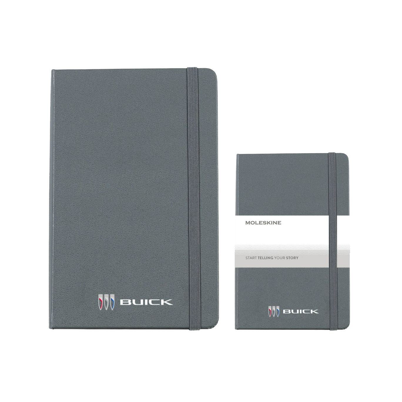 Dim Gray Buick Moleskin Notebook
