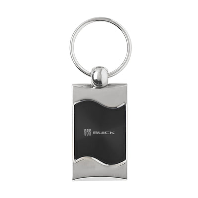 Silver Wave Keychain