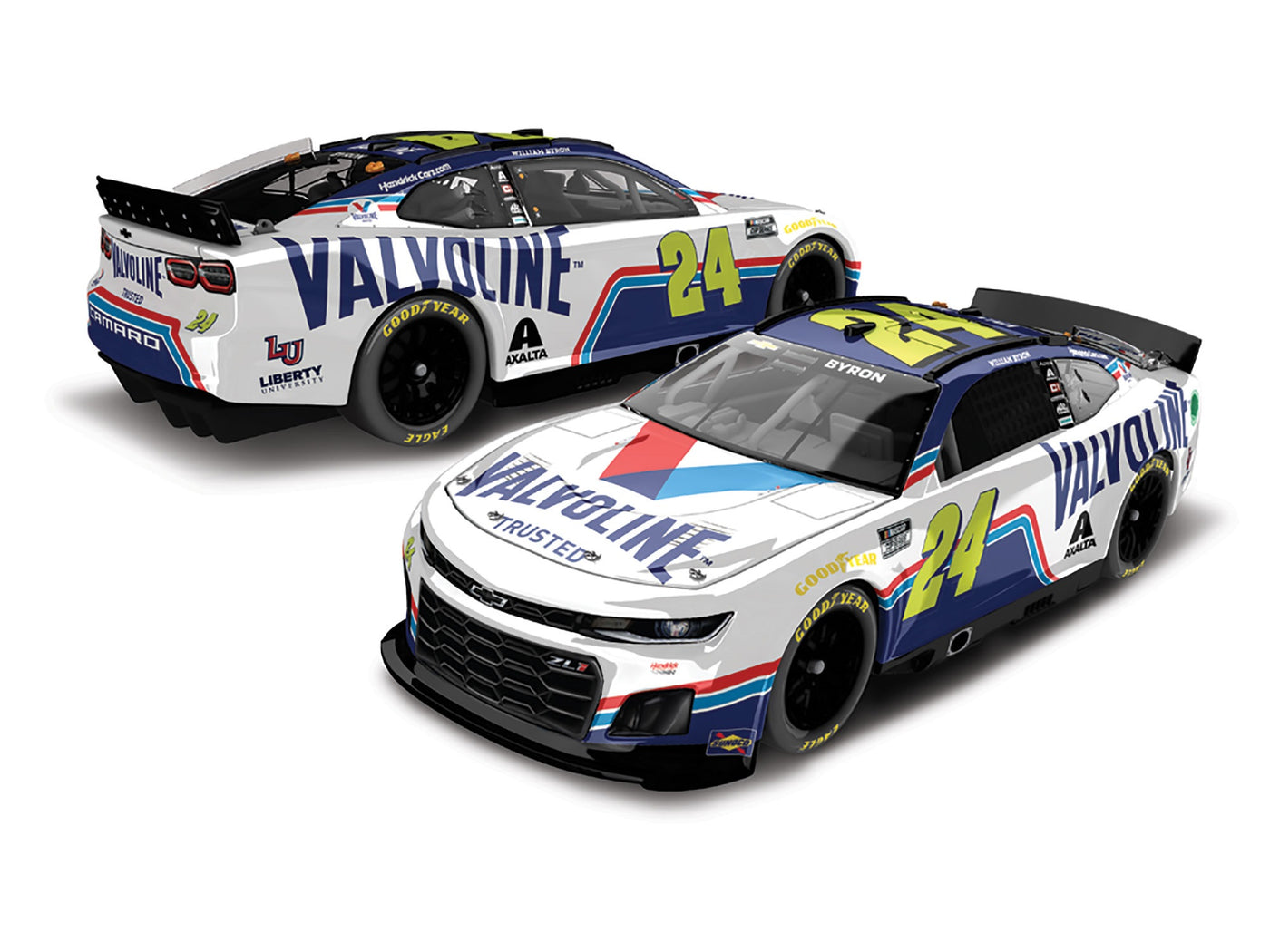 William Byron 2022 Valvoline 1:24 Diecast